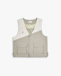 Paneled Utility Vest image 0