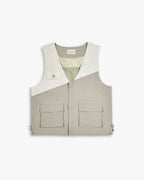Paneled Utility Vest image 0