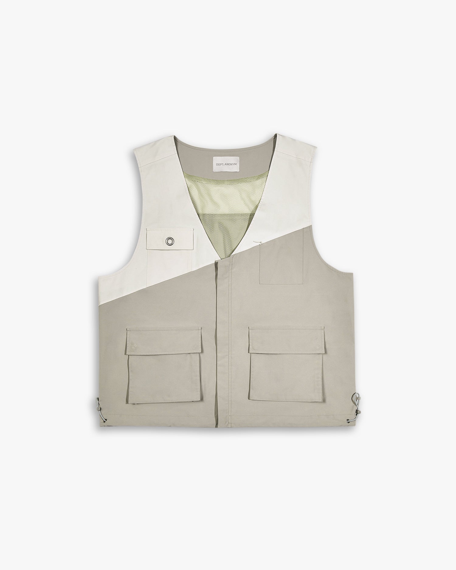 Paneled Utility Vest image 0