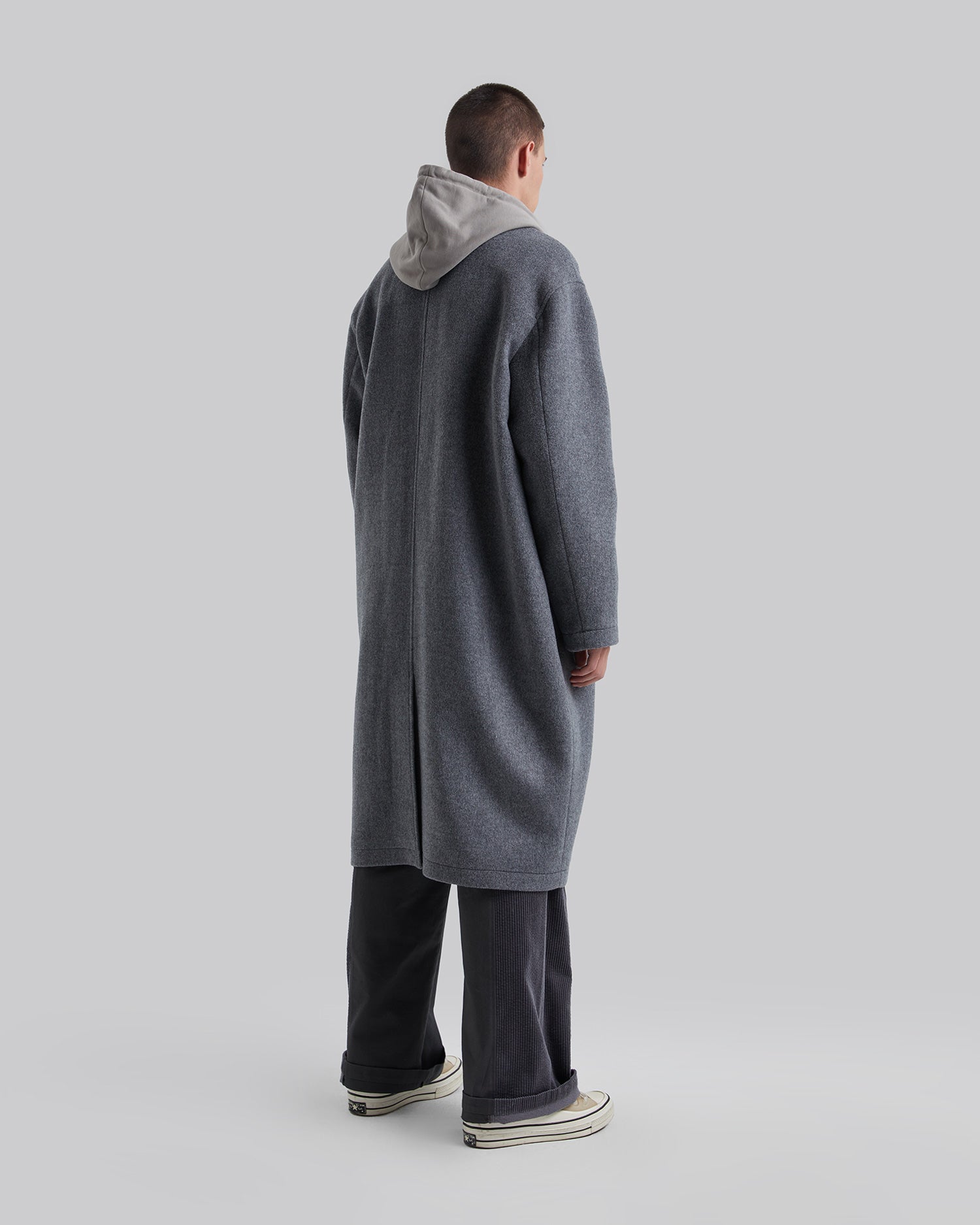 Pure Wool Cocoon Overcoat image 4