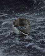 Silver Rough-Cut Ring image 5