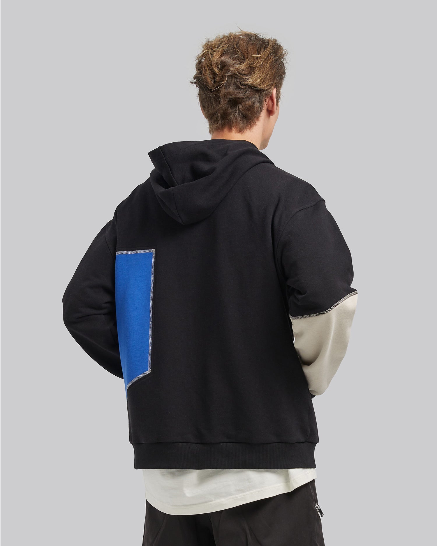 Paneled Oversize Hoodie image 3