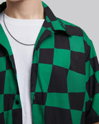 Irregular Checkered Shirt image 5