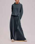 Side Tie Comfy Set - Frost Blue, L image
