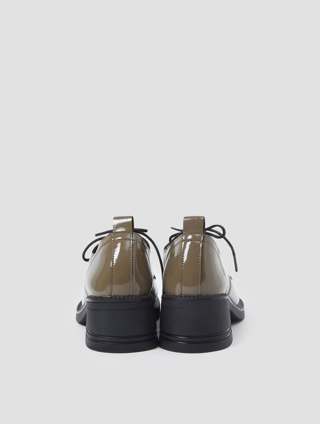 Croc-Effect Oxford Loafers image 9