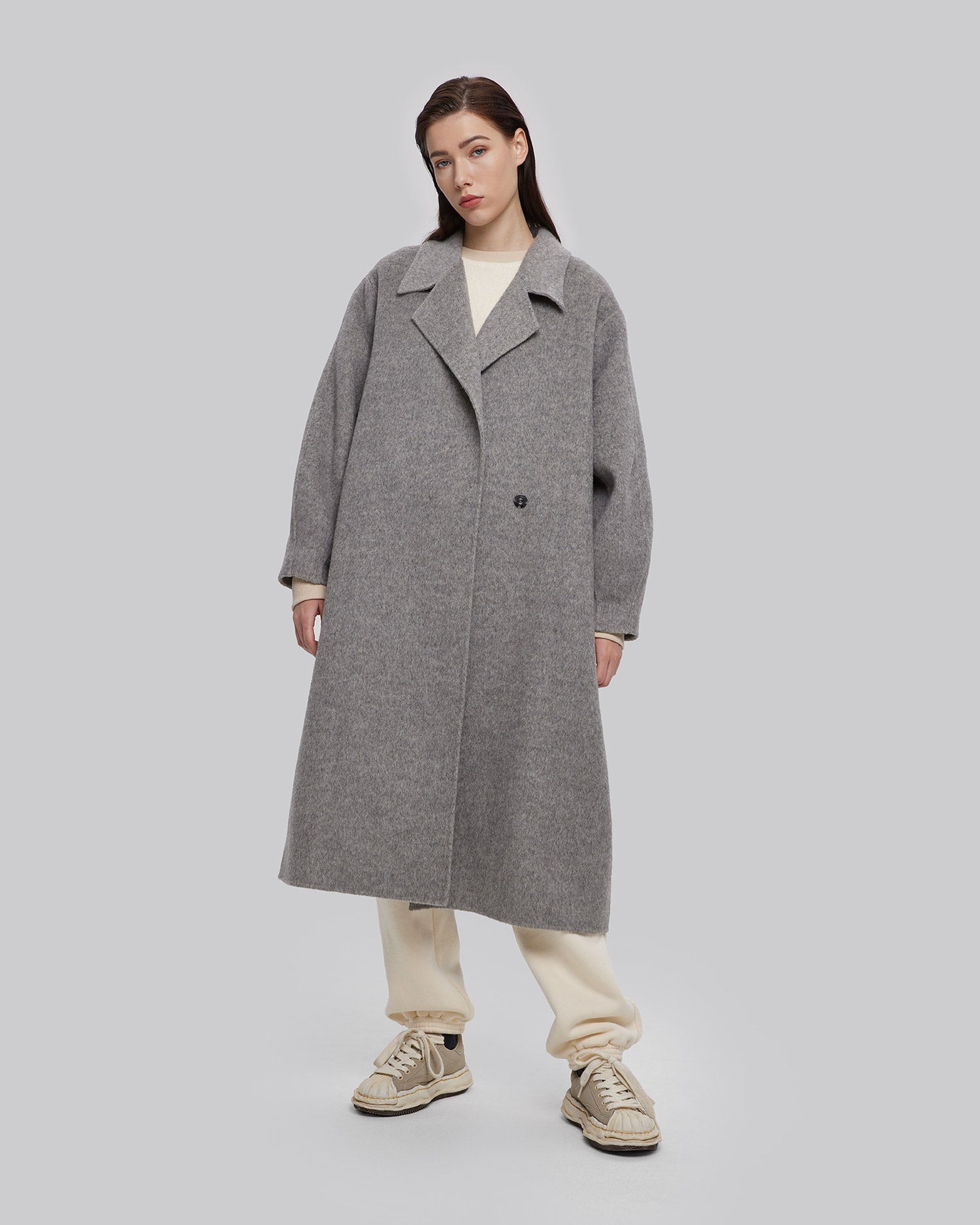 Oversized Camel Blend Coat image 4