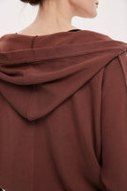 V-Neck Plain Hoodie image 7