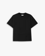 Paneled T-Shirt with Graphics - Black, S image