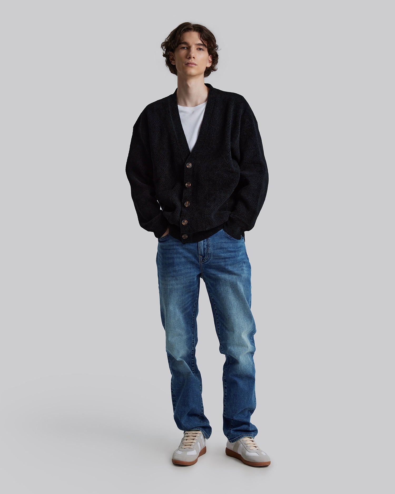 Medium Blue Slim-Fit Jeans - Blue, XL image