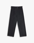 1 × Cotton Tapered Pants - Black, S image
