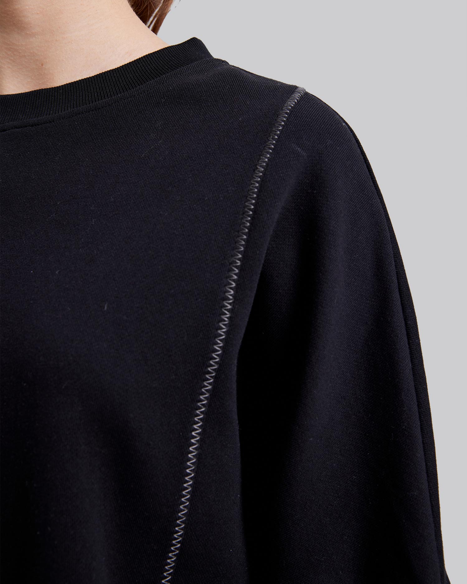 Zig-Zag Line Sweatshirt image 5