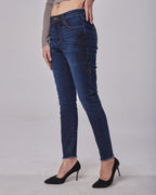 Jeans Cuffed with Trimmings image 1
