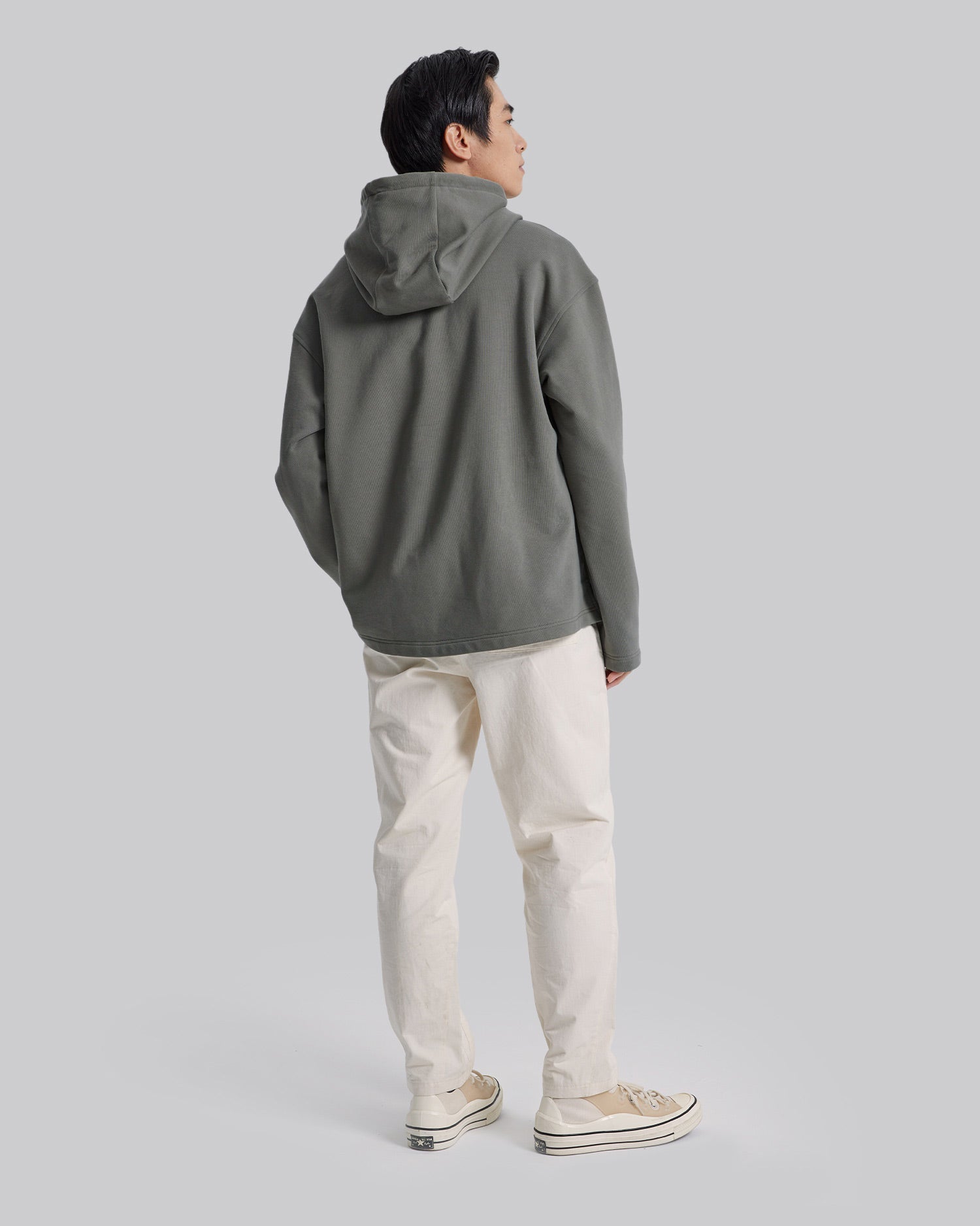 Patch Pocket Basic Hoodie image 4
