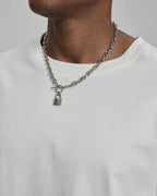Padlock Chain Necklace image 2