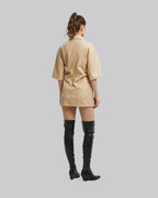 Pristine Faux-Leather Dress image 4