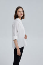 Loose-Fit Classic Short-Sleeve Shirt image 2