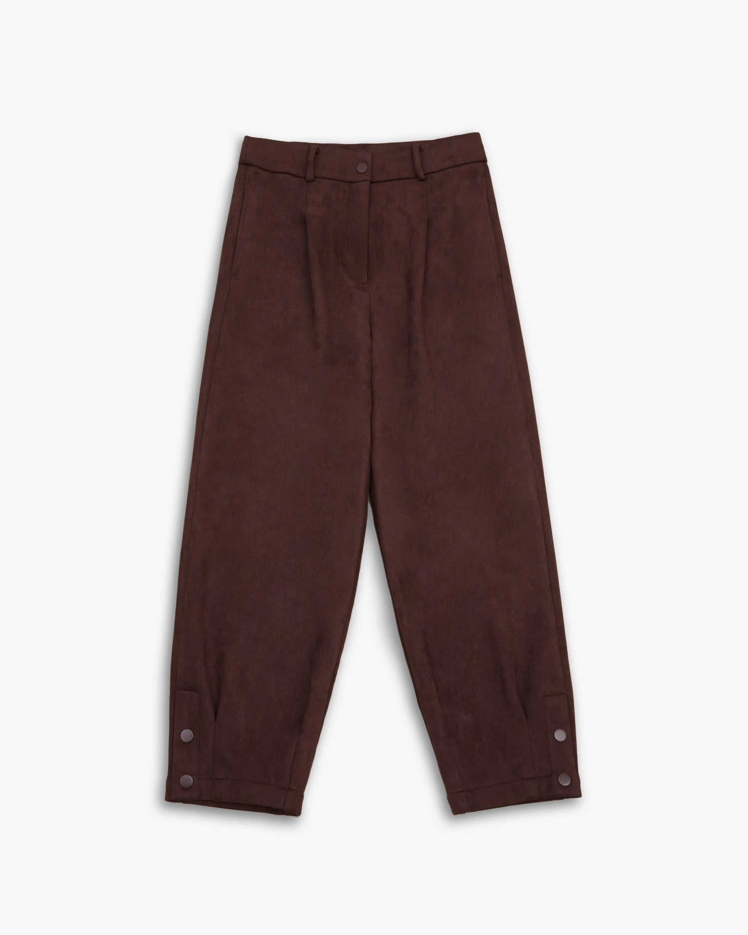 Brown Suede Riding Pants image 0