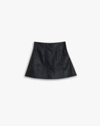Faux-Leather Skirt image 0