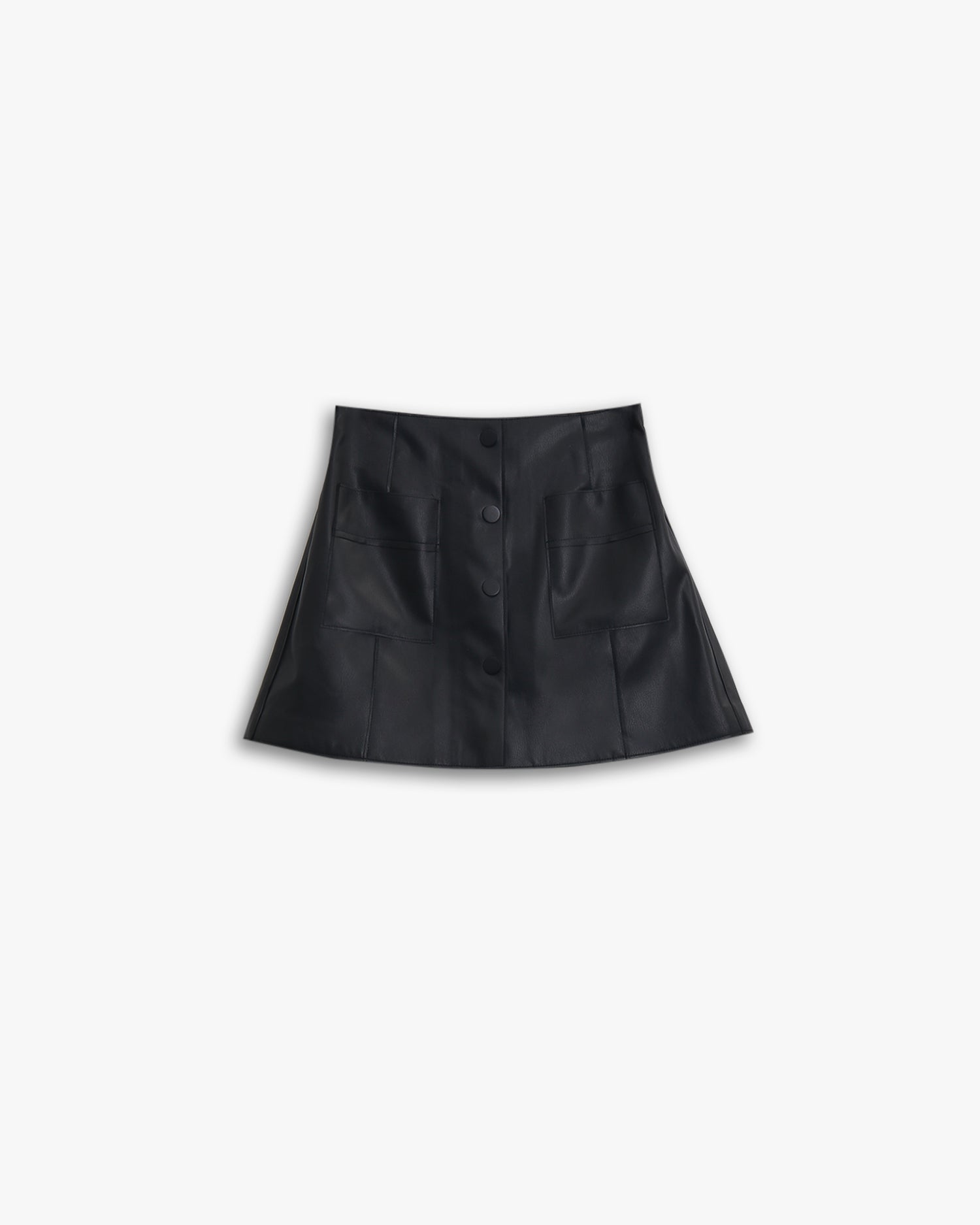 Faux-Leather Skirt image 0