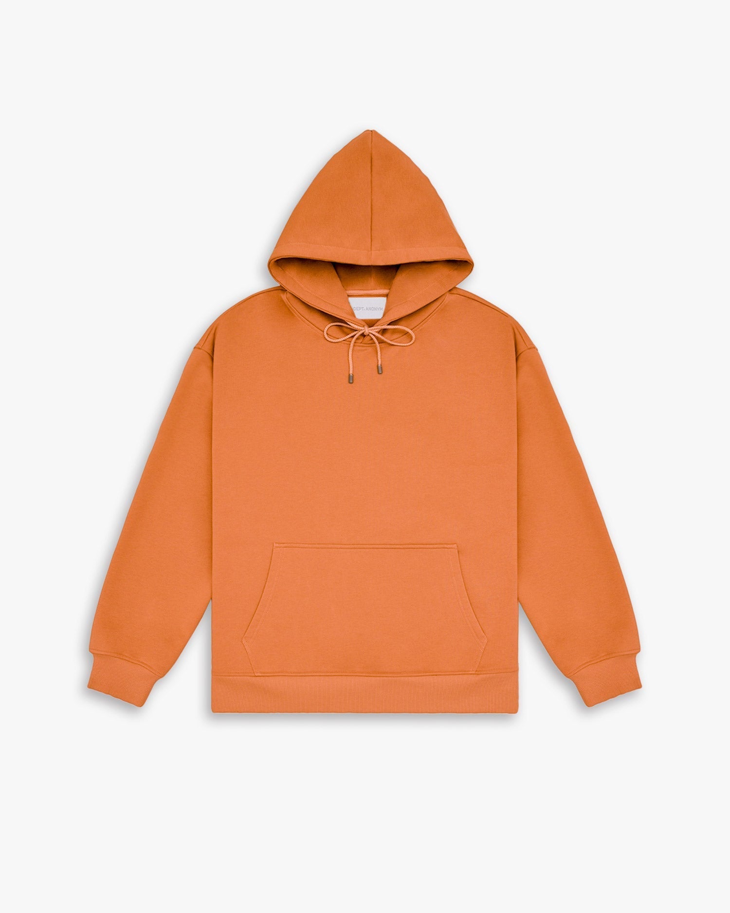 Plain Lounge Hoodie - Orange, M image