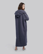 Lounge Dress With Hooded Scarf image 4