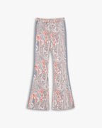 Print Pattern Flare Pants image 0