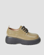 Oxford Platform Leather Loafers image 4