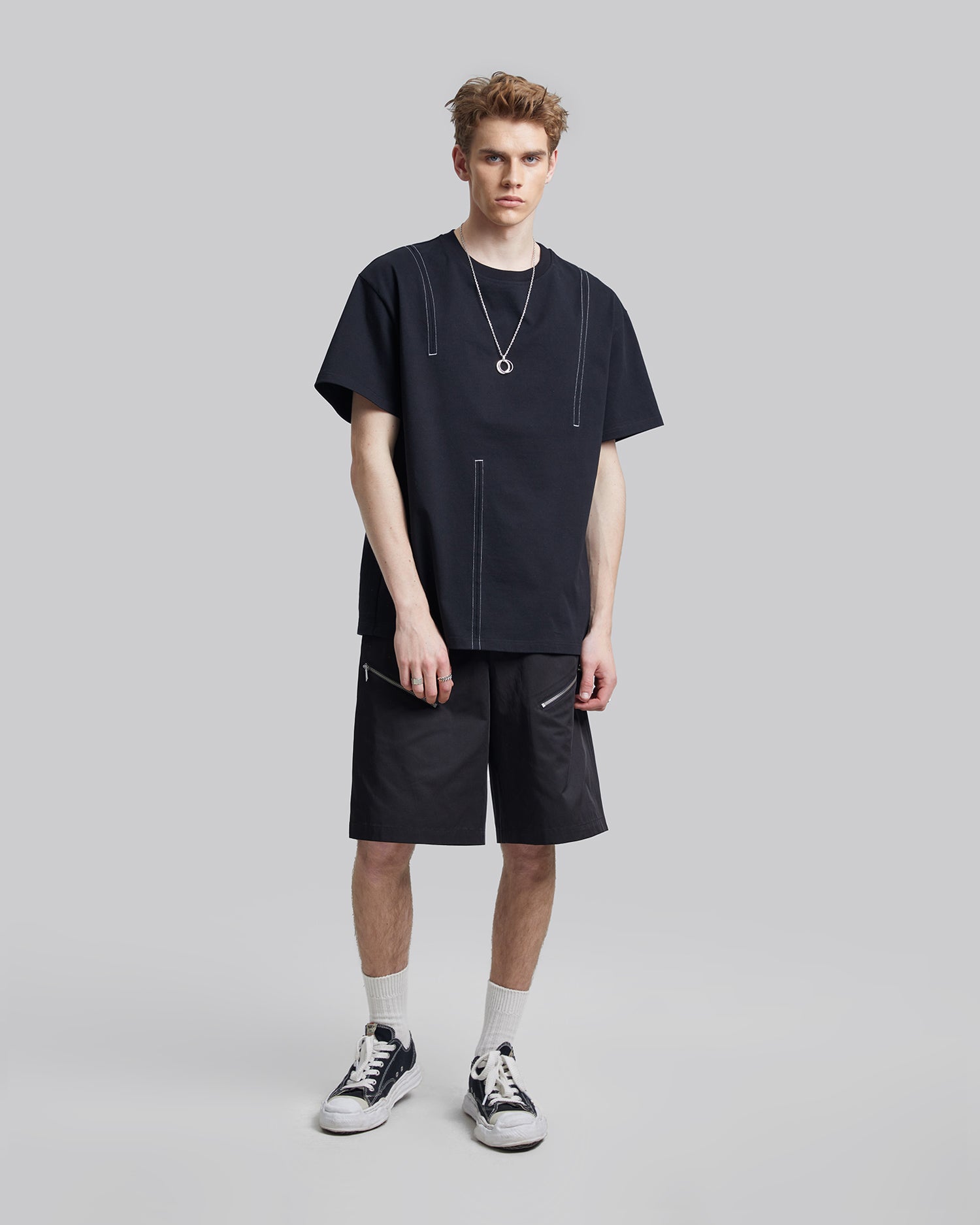 Tears & Graphics T-Shirt - Black, S image