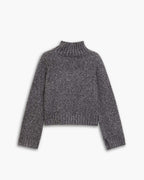 Cropped Turtleneck Sweater image 0