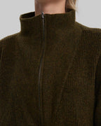 V-Shaped High Neck Sweater image 5