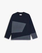 Color Block Paneled Sweatshirt image 0