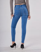 Women's High Rise Tapered Jeans image 3