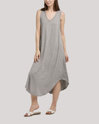 Curved Hem Tank Dress image 1