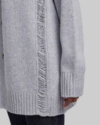 Wool & Cashmere Cardigan in Light Grey image 5