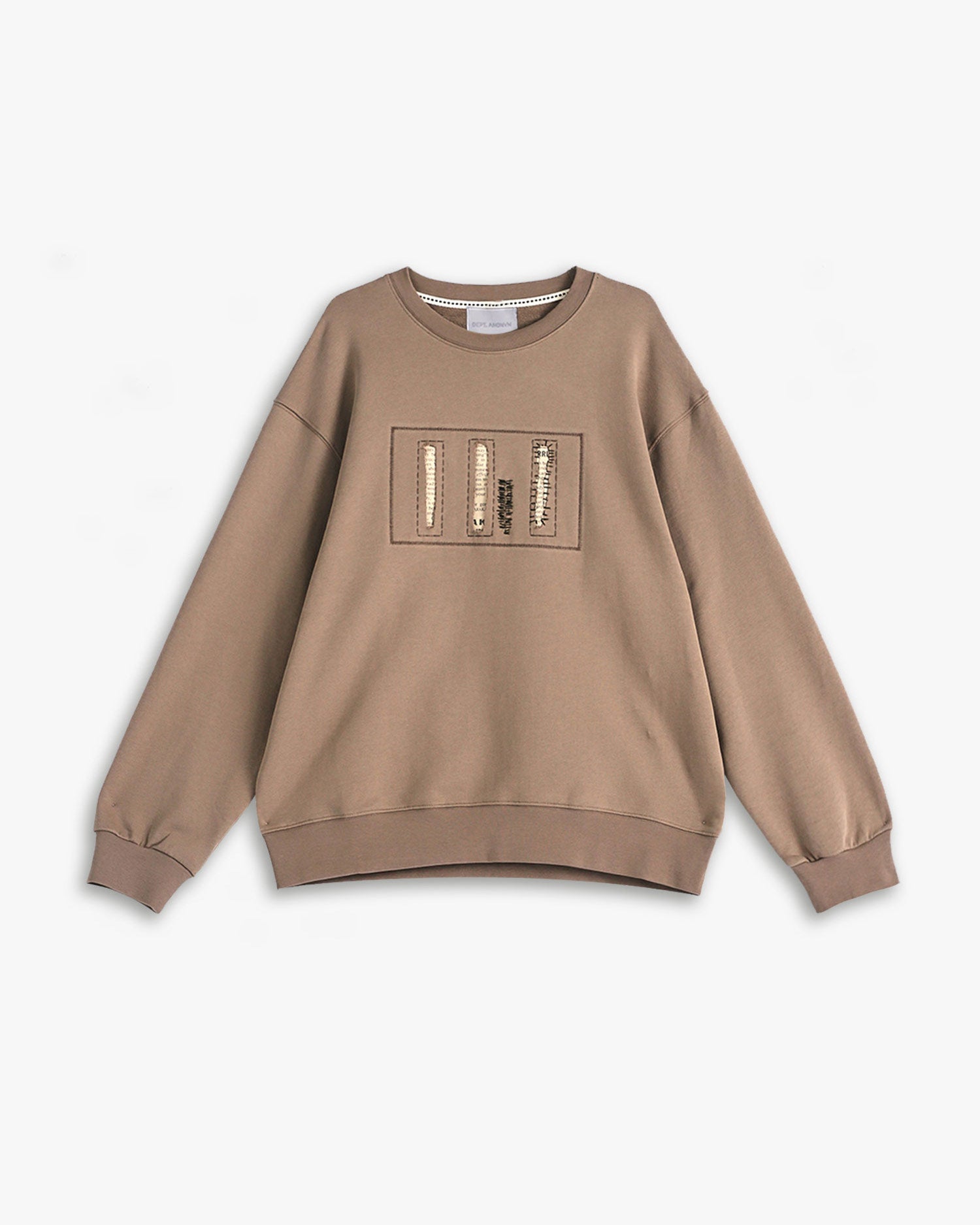 Crewneck Cotton Sweatshirt With Graphics image 0