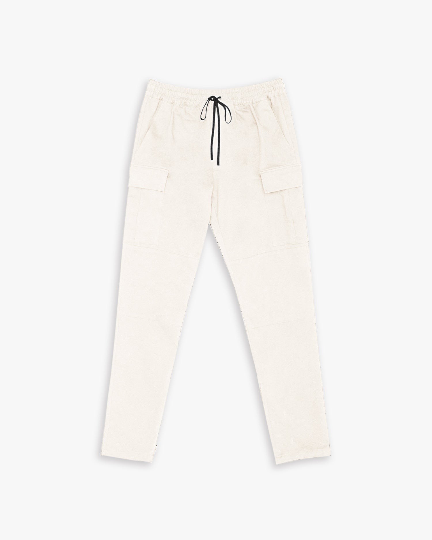 Ankle Zipper Pants - White, XL image