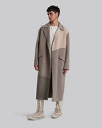 1 ×Paneled Cashmere Coat image 2