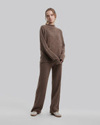 Plain Sweatpants - Coffee, L image