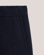 100% Cashmere Wide Leg Trouser With Pocket image 5