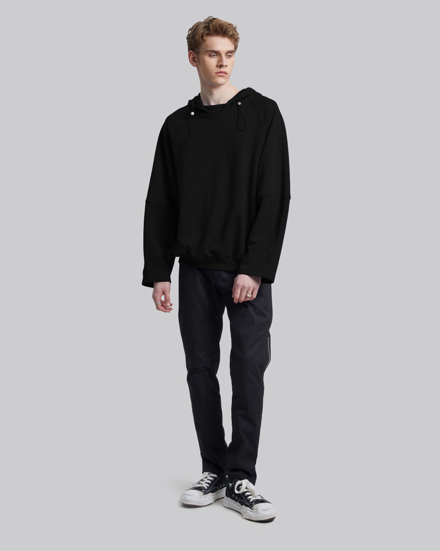 Relaxed Hoodie - Black, L image