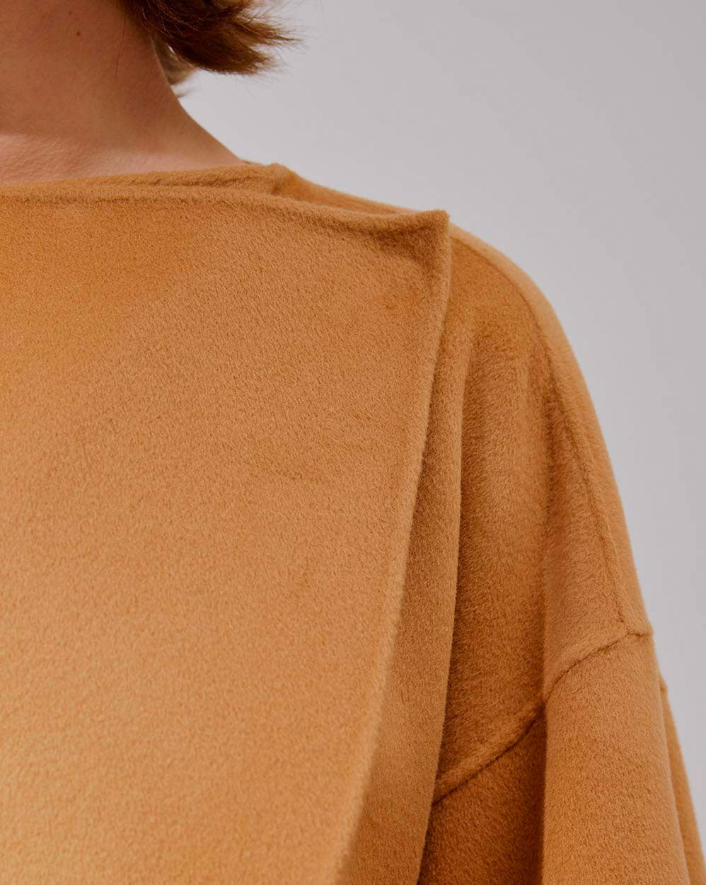 Tie Cuff Pure Wool Coat image 4