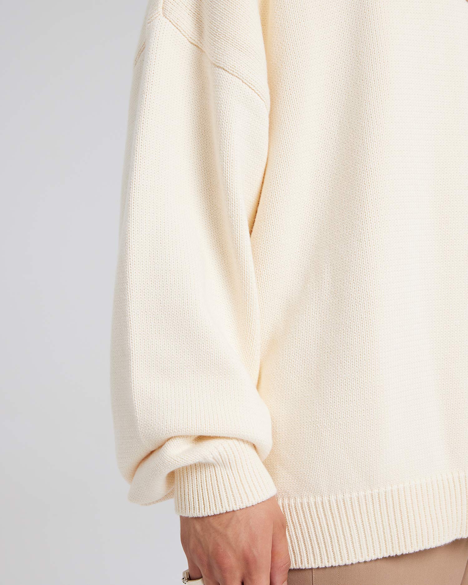 Wool-Cashmere Smooth Pull-Over image 5