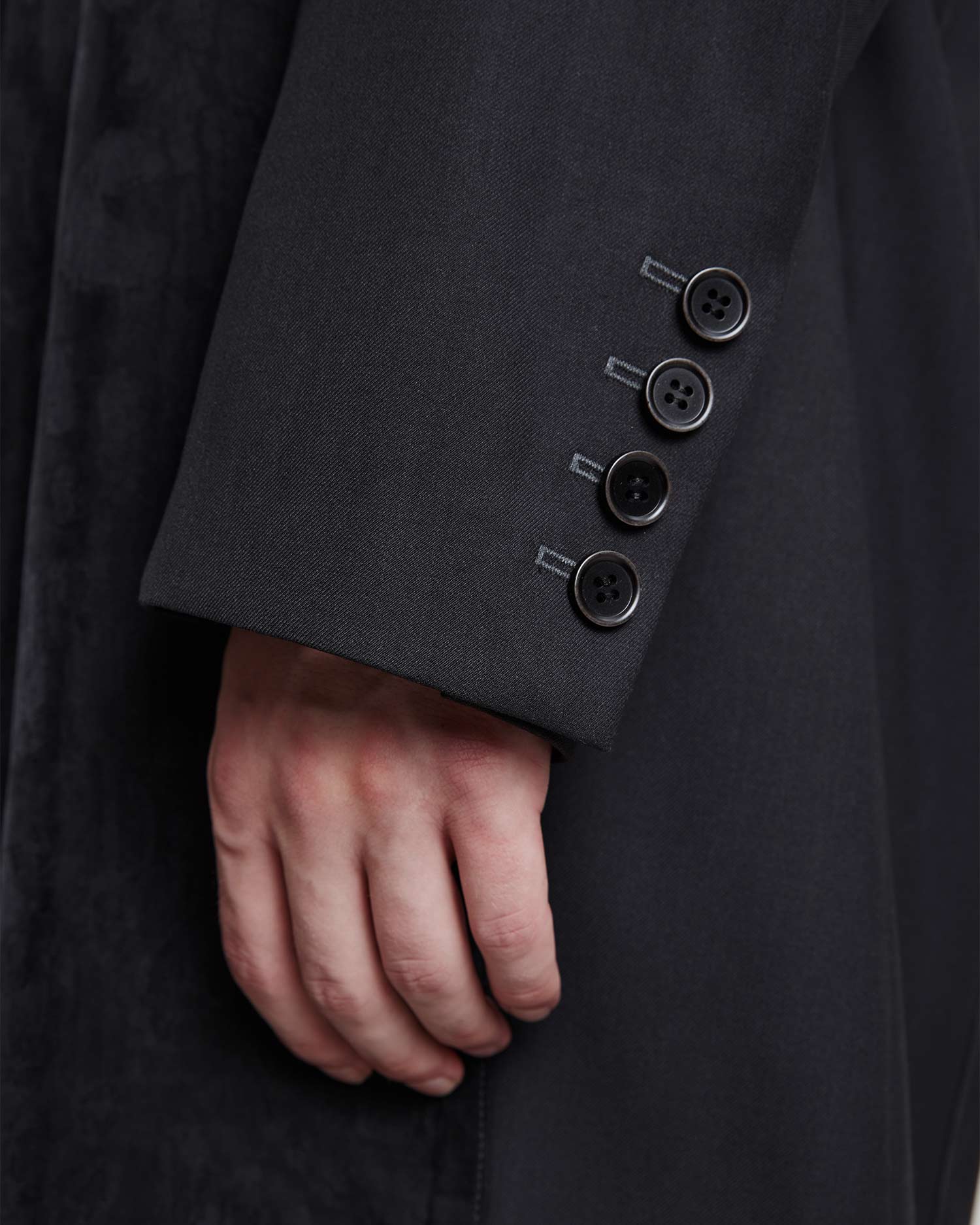 Coat with a Double-Layered Front image 4