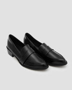 Pointed-Toe Penny Flat Shoes - Juniper, 9 image