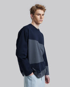 Color Block Paneled Sweatshirt image 3