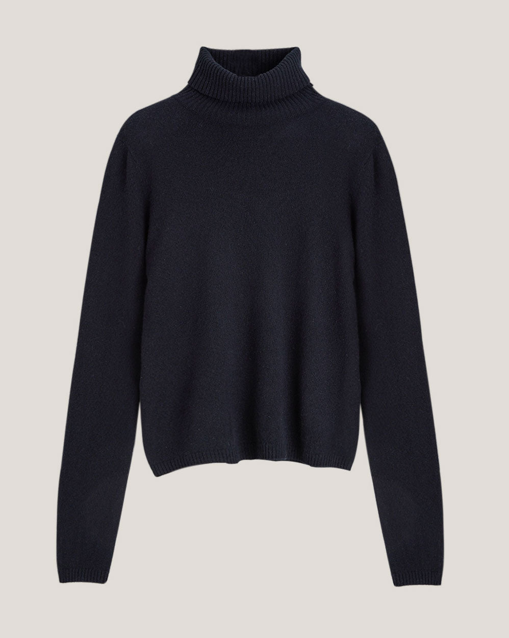 Cashmere Knitted Roll-Neck Sweater image 0