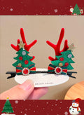 Special Christmas moose headdress - ForestGreen, OS image