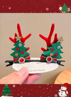 Special Christmas moose headdress - ForestGreen, OS image