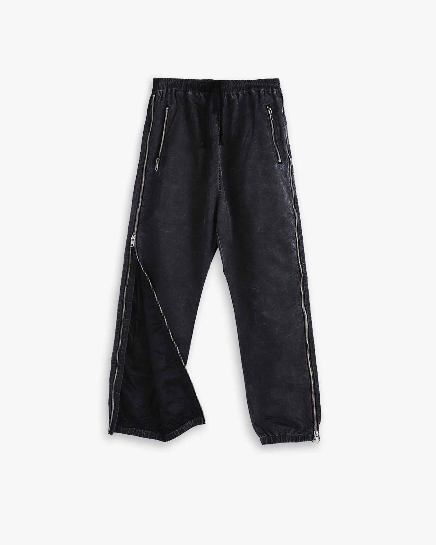 Side Zipper Joggers With Zipper Pockets image 0