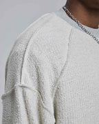 Wool Reversed Crewneck Sweatshirt image 4